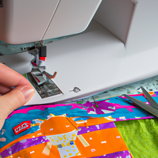How do you quilt with a standard sewing machine?