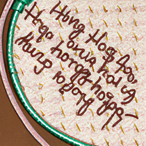 Should you use a hoop when hand quilting?